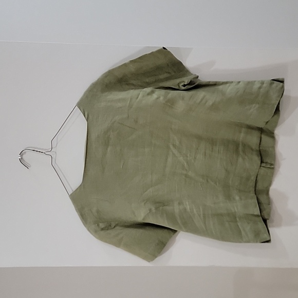 Talbots 100% Linen Size 12 Petite - Picture 3 of 3